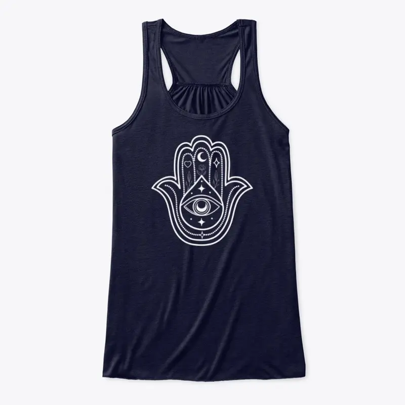 Hamsa Hand Evil Eye Tank Top