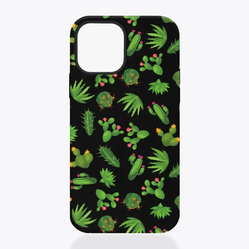 Cactus Pattern iPhone Tough Case