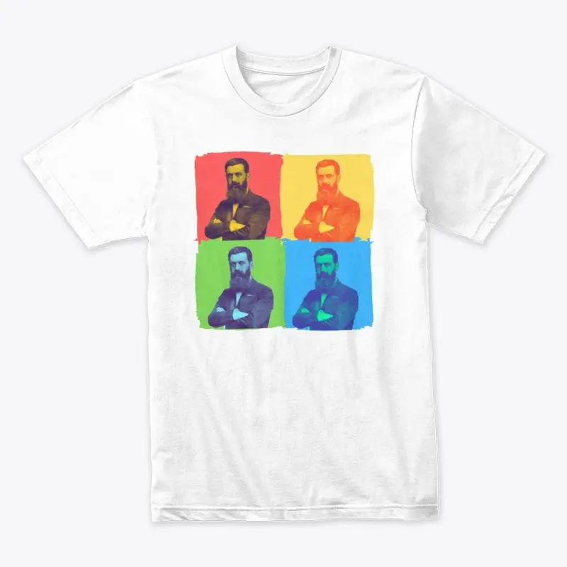 Theodor Herzl Pop Art T-Shirt