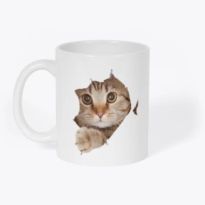 Naughty Kitty Cat Mug