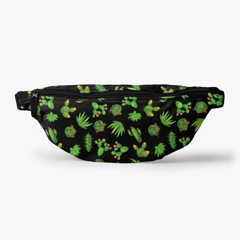 Cactus Pattern Fanny Pack