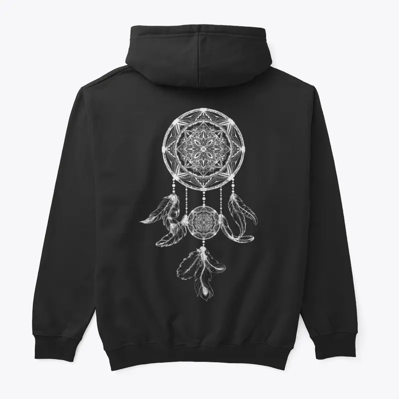 Dreamatcher Dreamer Back Print Hoodie