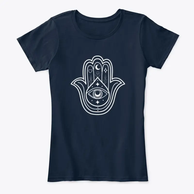 Hamsa Hand Evil Eye Women's Tee