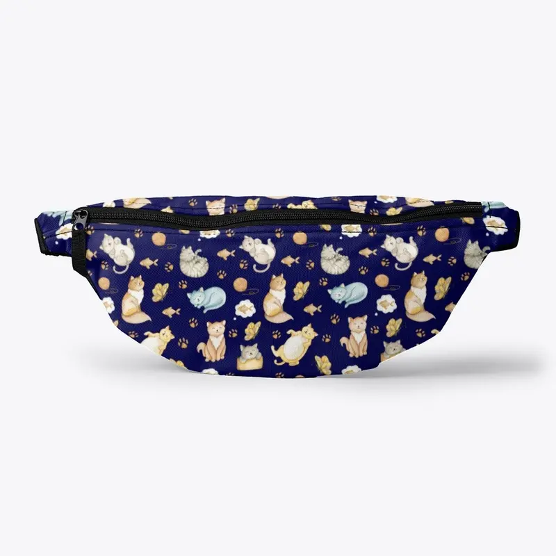 Cute Kitty Cat Fanny Pack